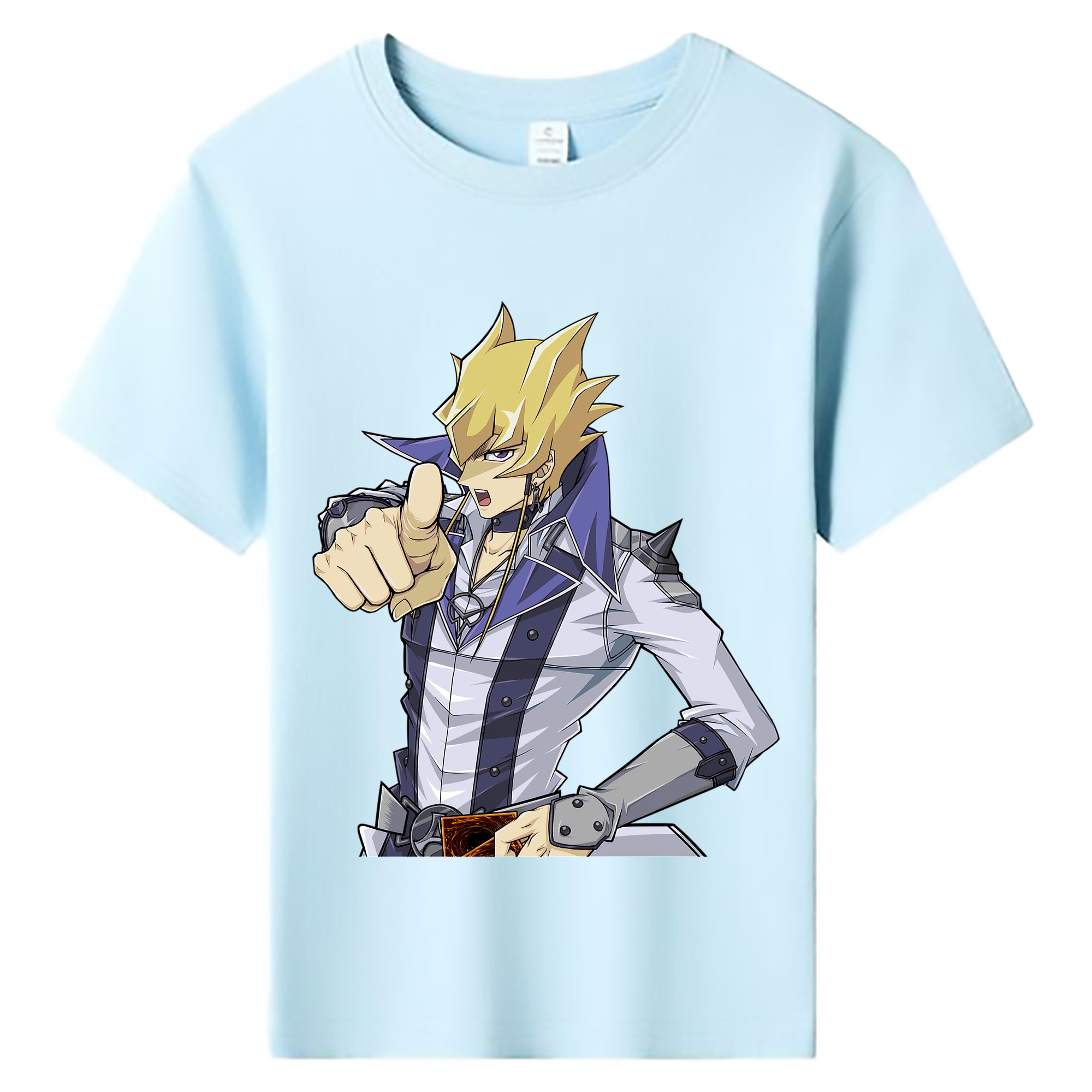 （画像用） 遊☆戯☆王 Yu-Gi-Oh! 綿100％キッズTシャツ（フロントプリント）